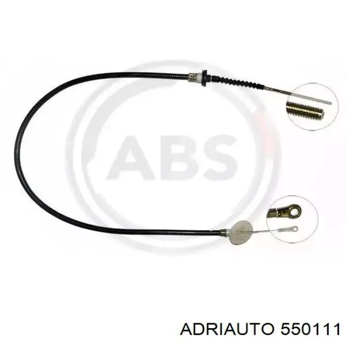 550111 Adriauto Cable de accionamiento del embrague