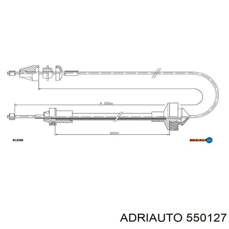 Cable embrague Adriauto 550127