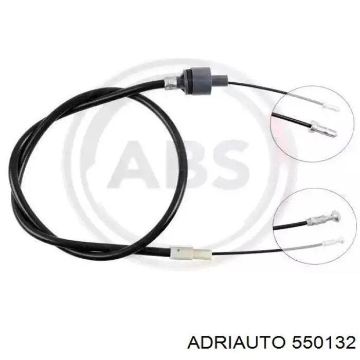 550132 Adriauto Cable de accionamiento del embrague