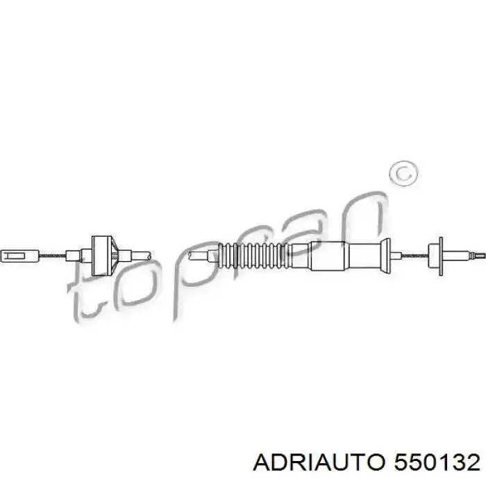 Comprar 550132 Adriauto Cable de embrague