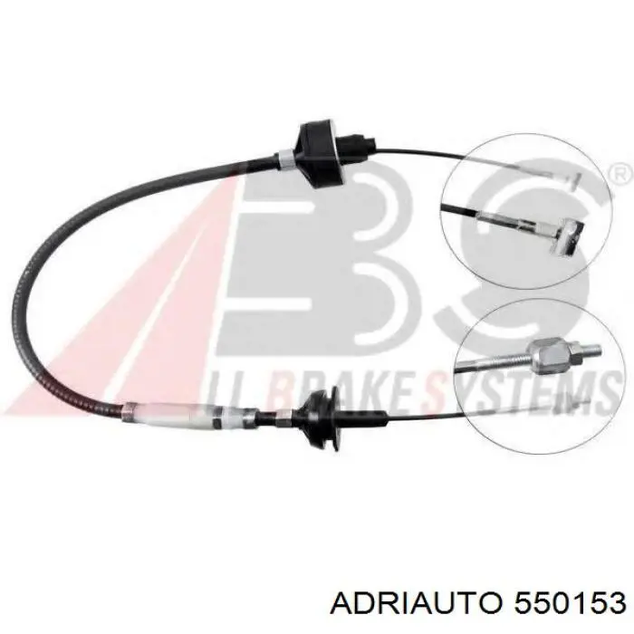 Cable de embrague Adriauto 550153 precio, desde 25,01 EUR
