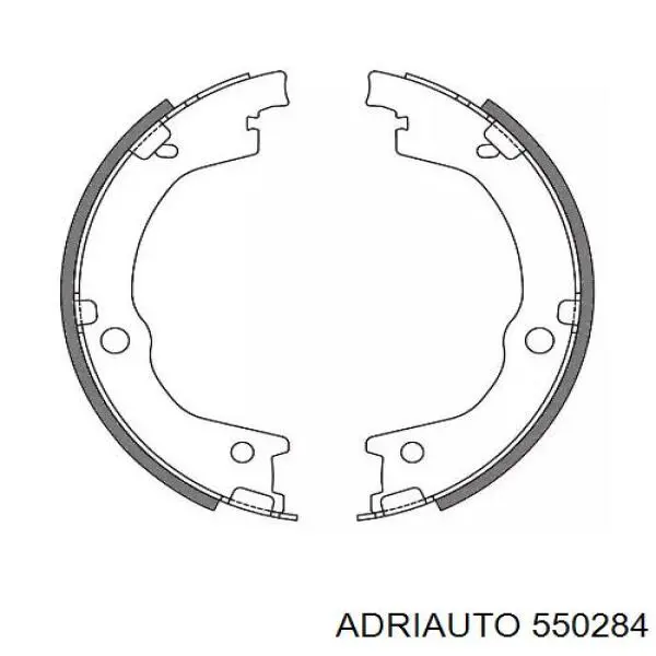 Cable de freno de mano trasero izquierdo Adriauto 550284 precio, desde 34,98 EUR