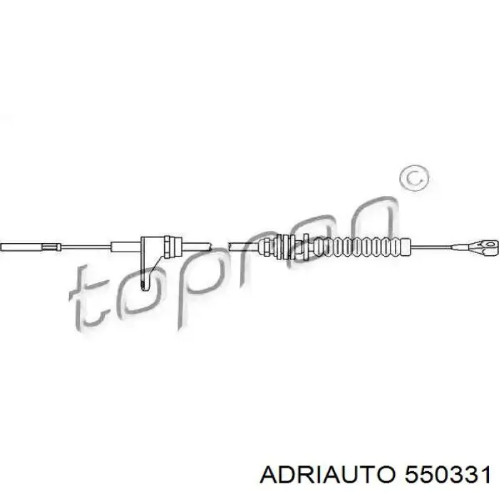 Cable Bowden Adriauto 550331