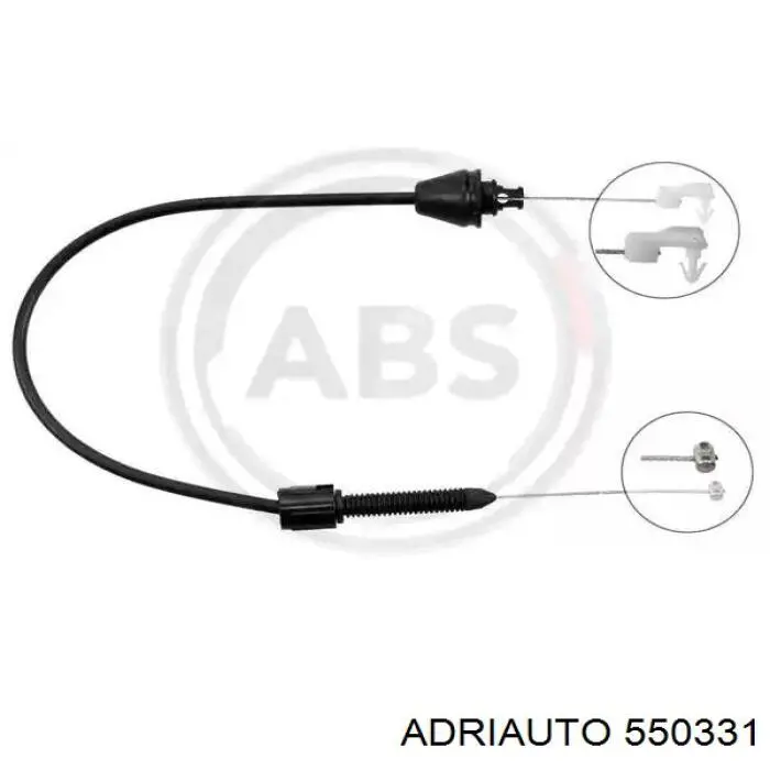 550331 Adriauto Cable del acelerador