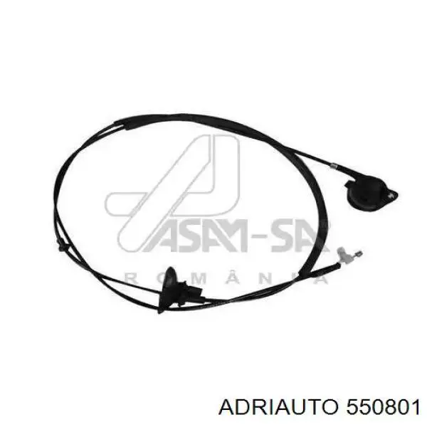 Cable de capó del motor 550801 Adriauto