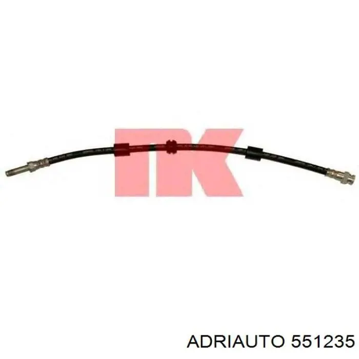 55.1235 Adriauto tubo flexible de frenos trasero