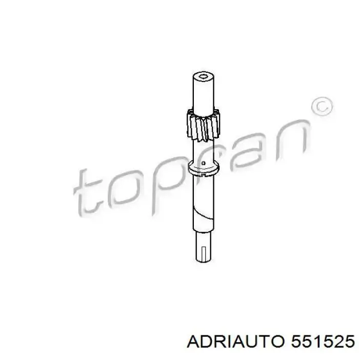 Cable del velocímetro Adriauto 551525