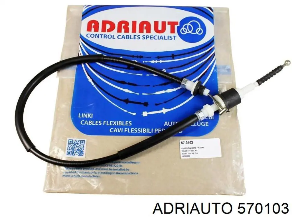 57.0103 Adriauto cable de embrague