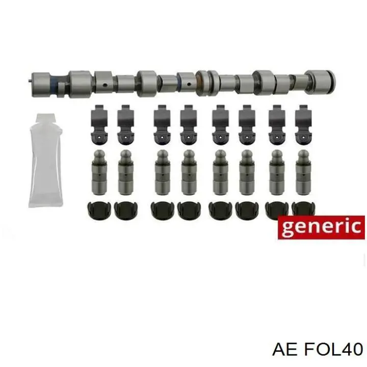 FOL40 AE balancín, distribución del motor