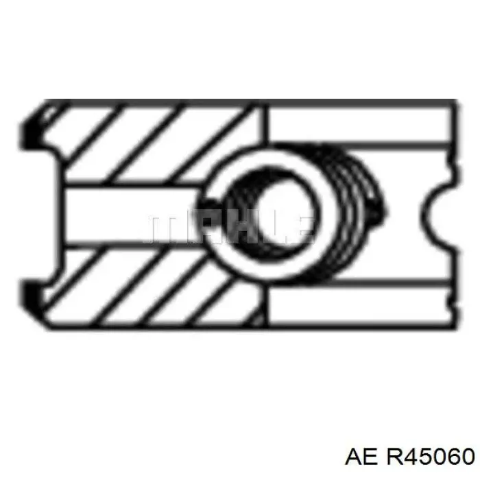 R45060 AE juego de aros de pistón, motor, std