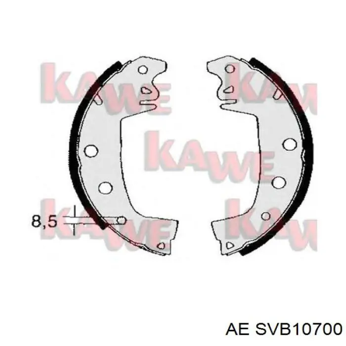 SVB10700 AE correa trapezoidal