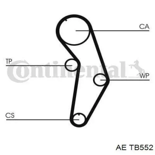 Comprar TB552 AE Correa distribución
