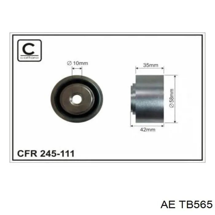 CT1111 Continental/Siemens Correa dentada