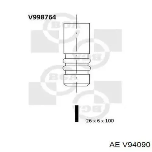 V94090 AE válvula de escape