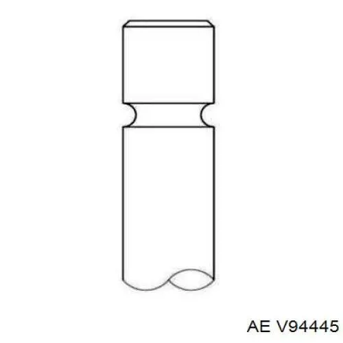 10535548 Kolbenschmidt válvula de escape