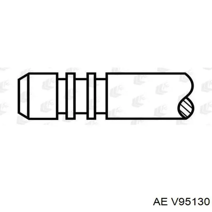 V95130 AE válvula de escape