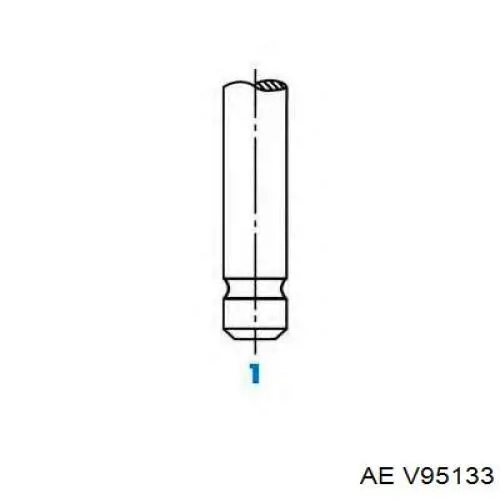 V95133 AE válvula de admisión