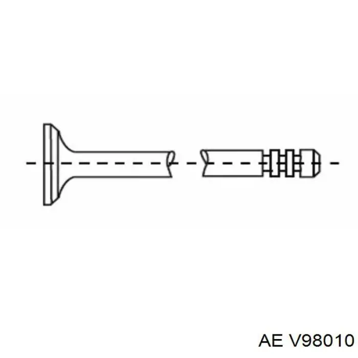 V98010 AE válvula de admisión
