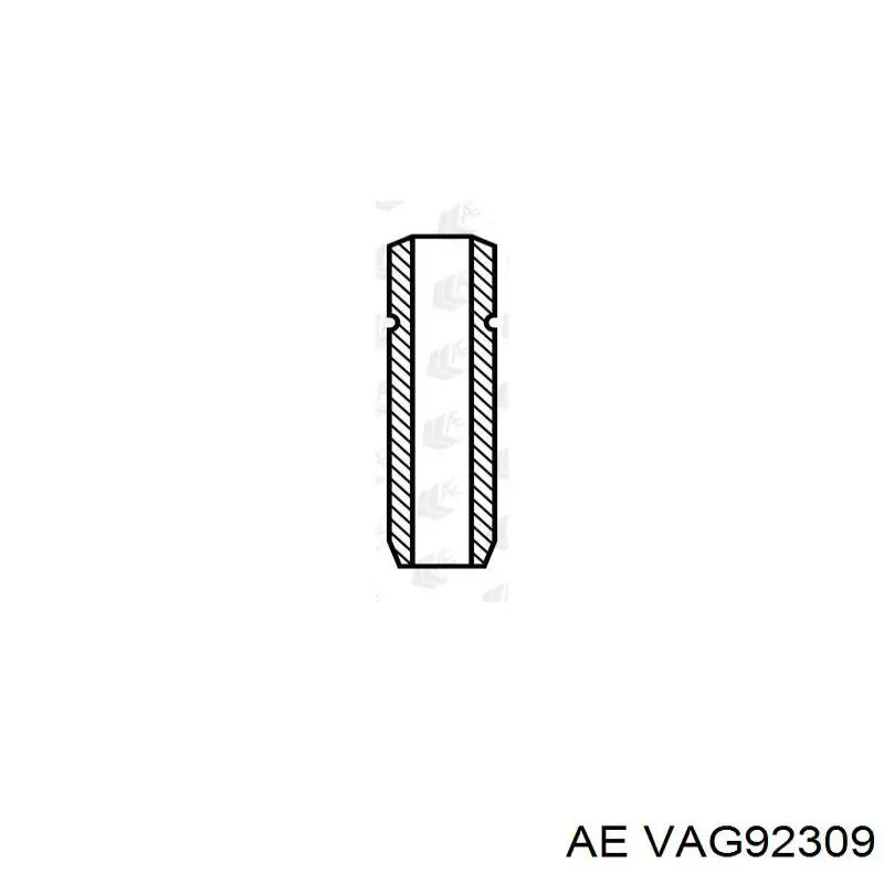 VAG92309 AE Guía de válvulas