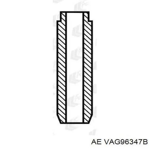 Guía de válvula VAG96347B AE