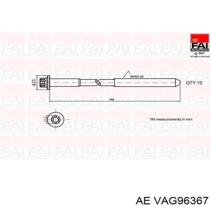 Guía de válvula AE VAG96367 precio, desde 5,37 EUR