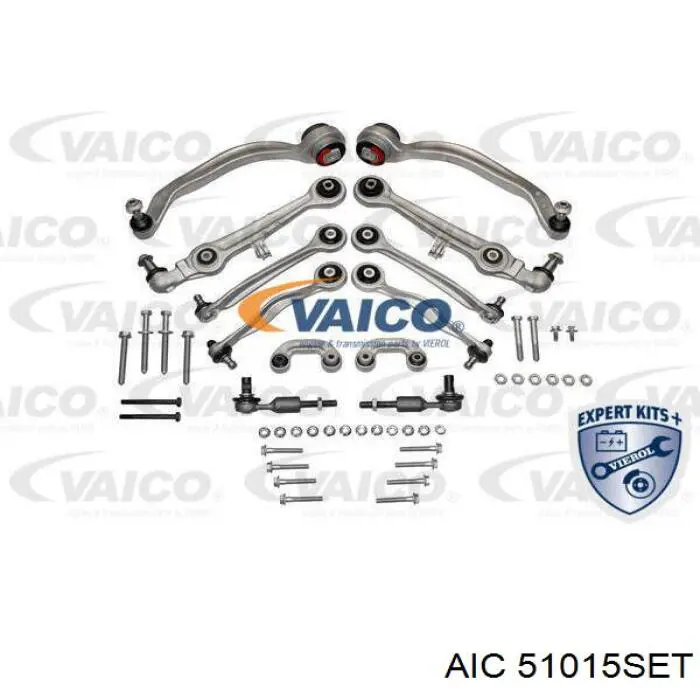 51015Set AIC kit de brazo de suspension delantera