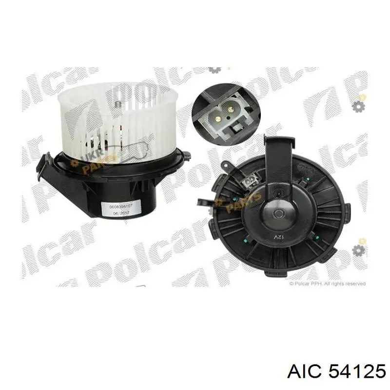 54125 AIC motor eléctrico, ventilador habitáculo