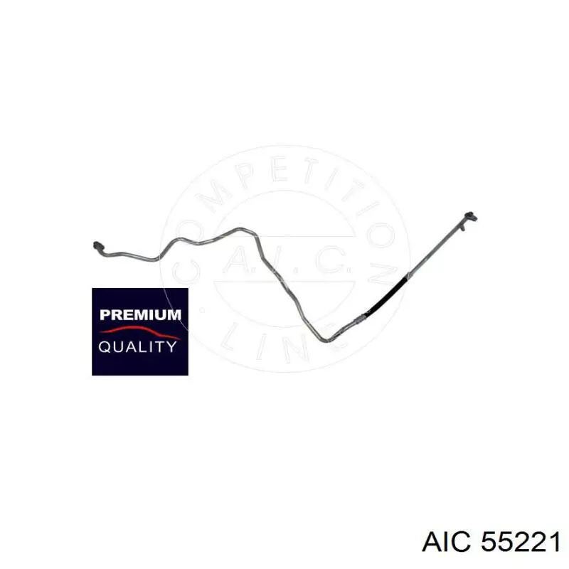 Manguera de aire acondicionado de radiador al deshidratador Renault (RVI) 8200682827