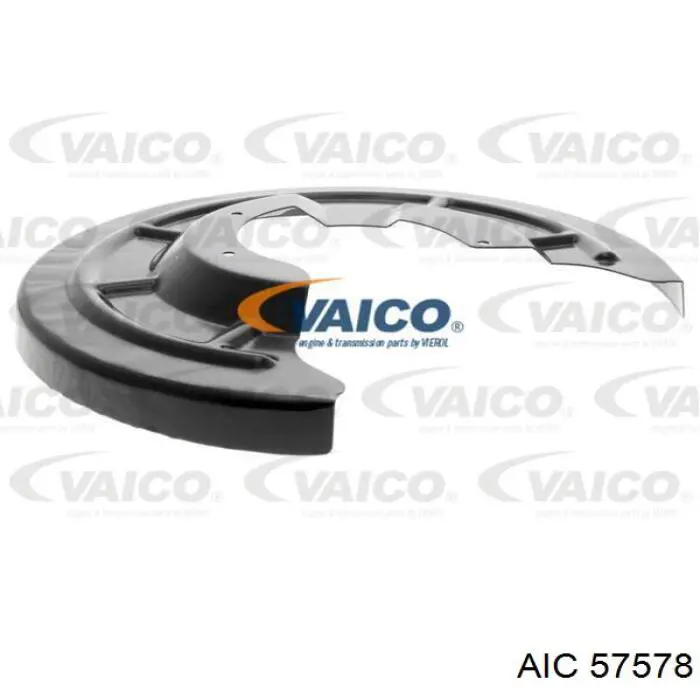 Protector de disco de freno trasero derecho 11208 ABS