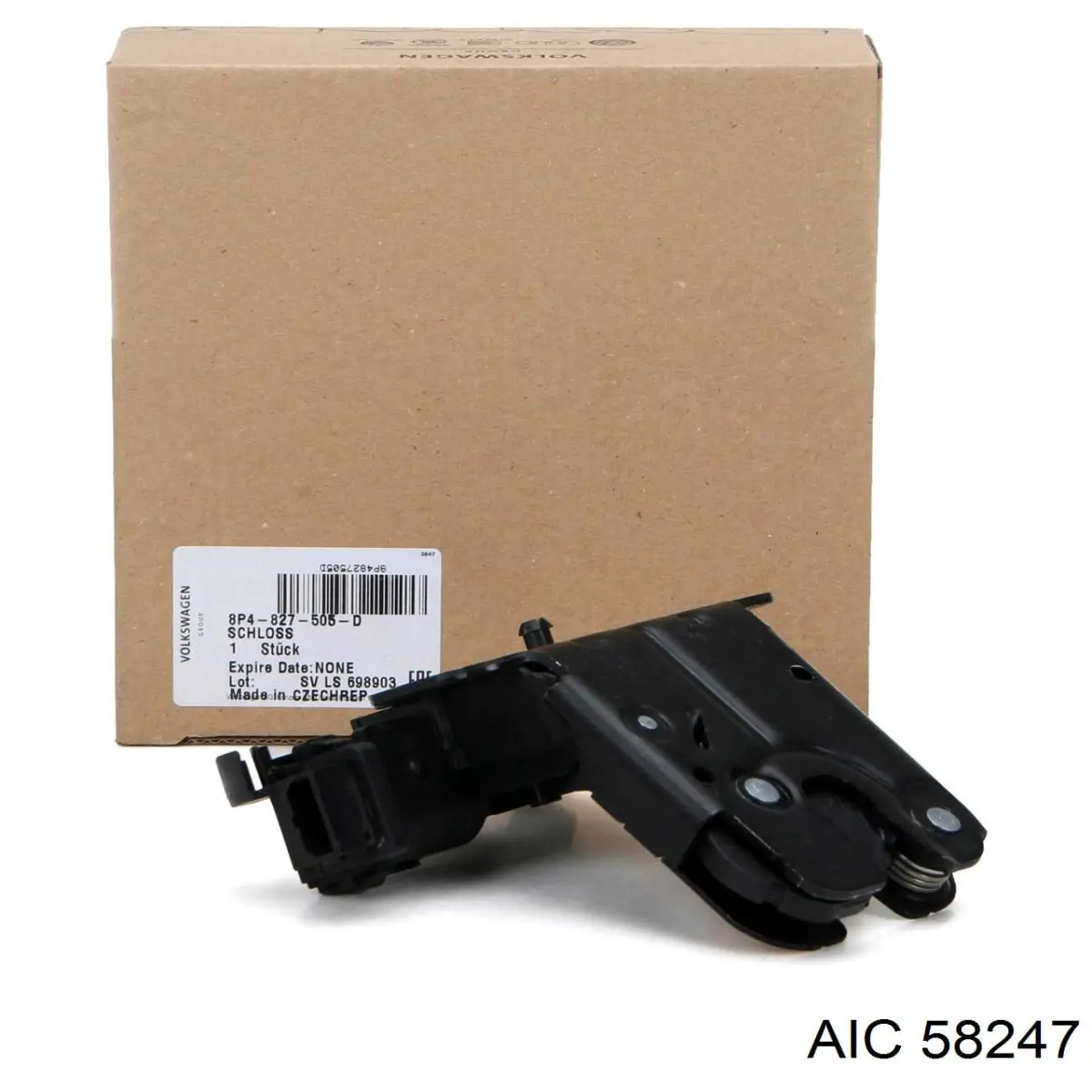 Cerradura de puerta trasera AIC 58247