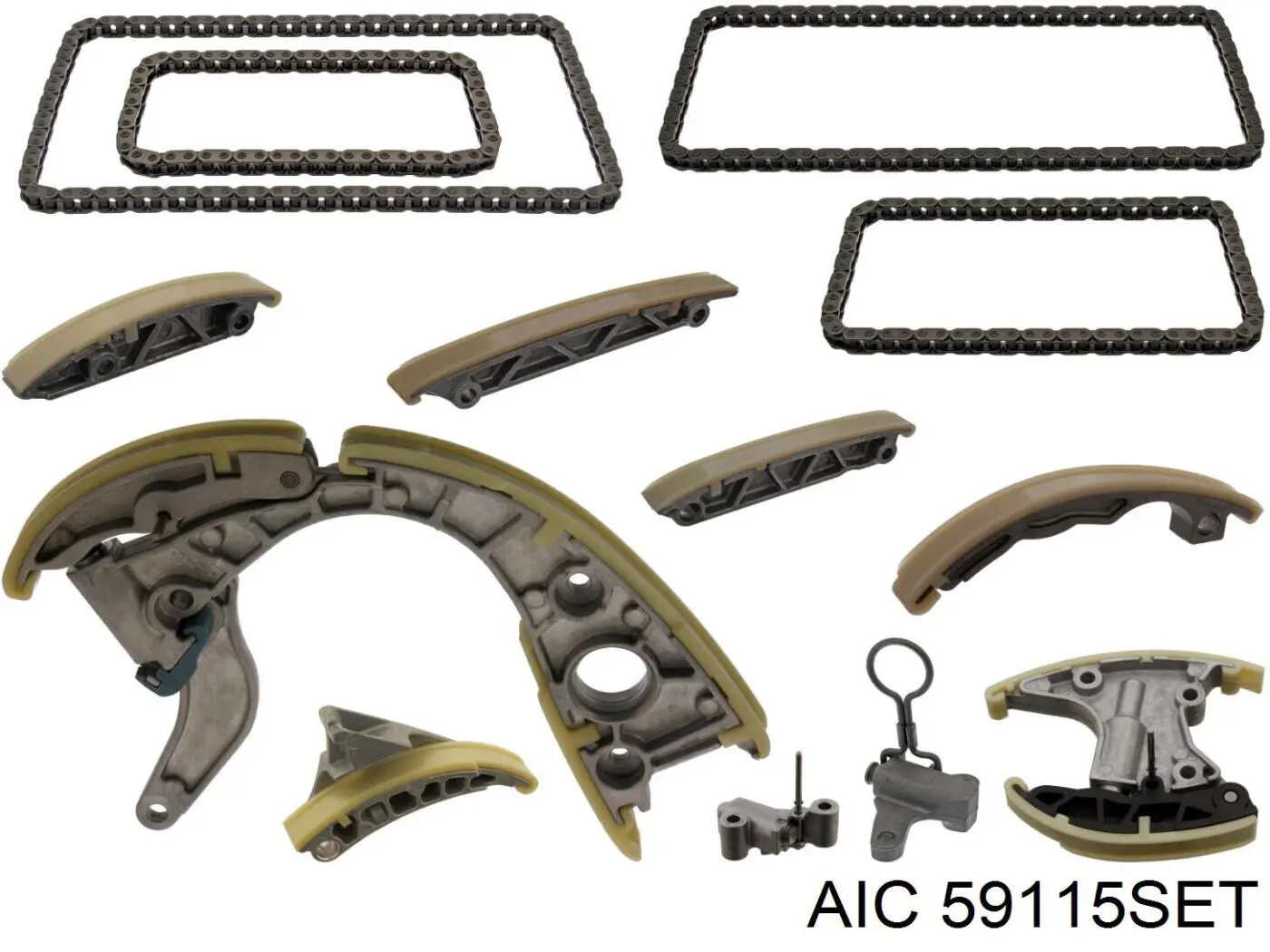 Kit de cadena de distribución AIC 59115SET precio, desde 509,11 EUR