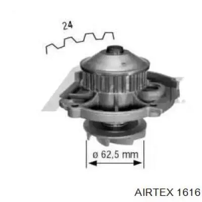 Comprar 1616 Airtex Bomba de agua para motor