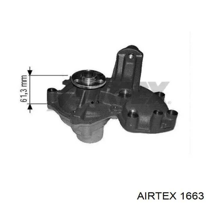 1663 Airtex bomba de agua