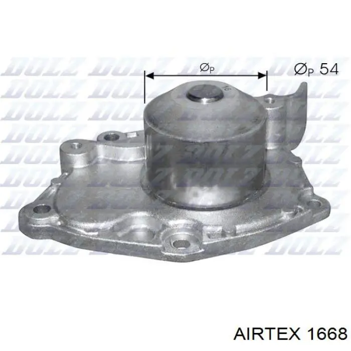 1668 Airtex bomba de agua
