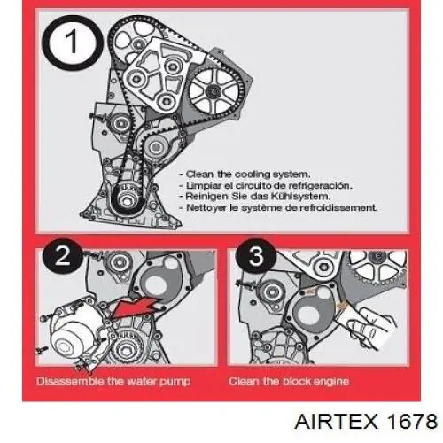 Motor de agua Airtex 1678