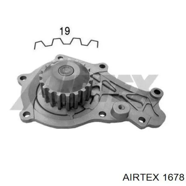 Comprar 1678 Airtex Bomba de agua para motor
