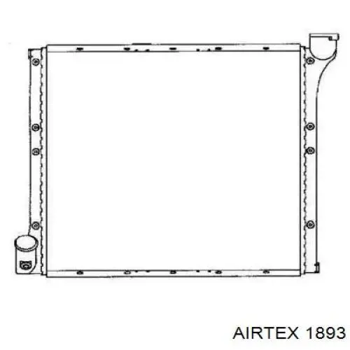 Comprar 1893 Airtex Bomba de agua para motor