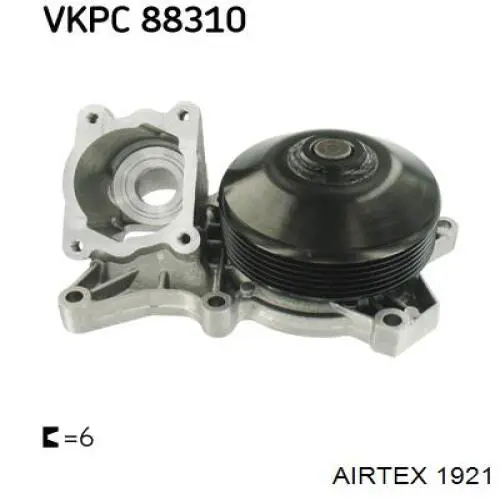 Comprar 1921 Airtex Bomba de agua para motor