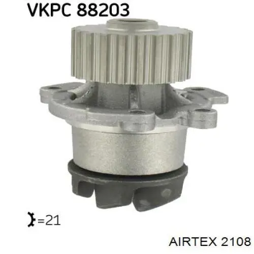 2108 Airtex bomba de agua