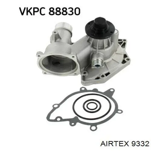 9332 Airtex Bomba refrigerante coche