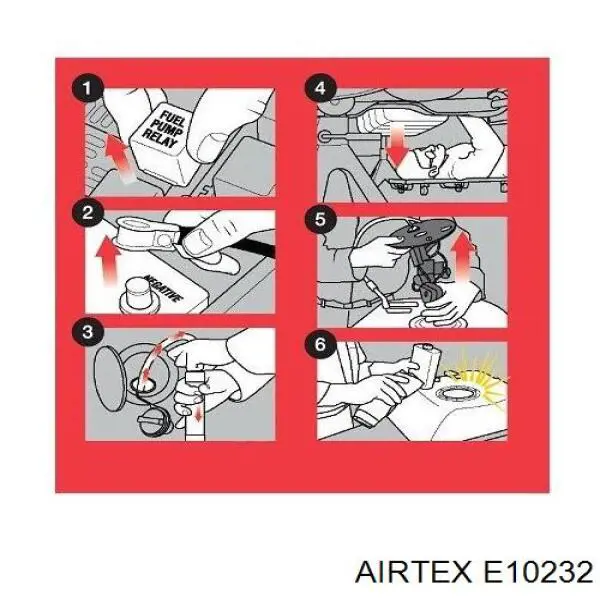 Elemento de turbina de la bomba de combustible Airtex E10232