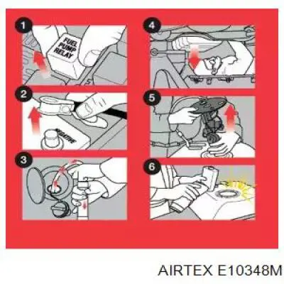 E10348M Airtex módulo alimentación de combustible