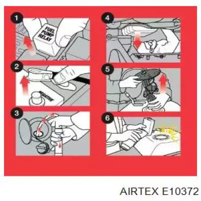 Elemento de turbina de la bomba de combustible Airtex E10372