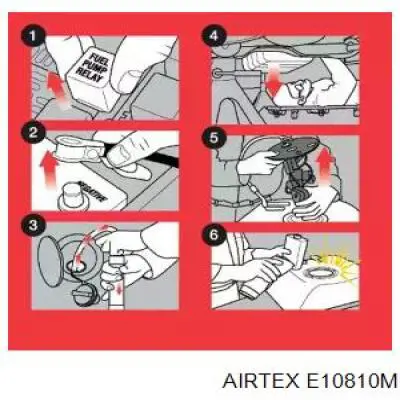 E10810M Airtex módulo alimentación de combustible