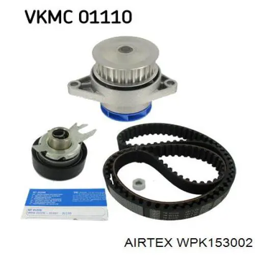 WPK-153002 Airtex kit de correa de distribución