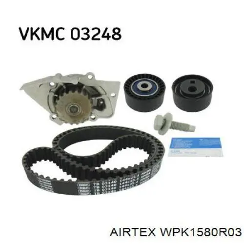 WPK-1580R03 Airtex kit correa de distribución