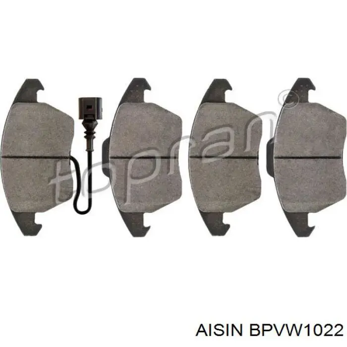 Pastillas de freno delanteras Seat Leon 2 1P1