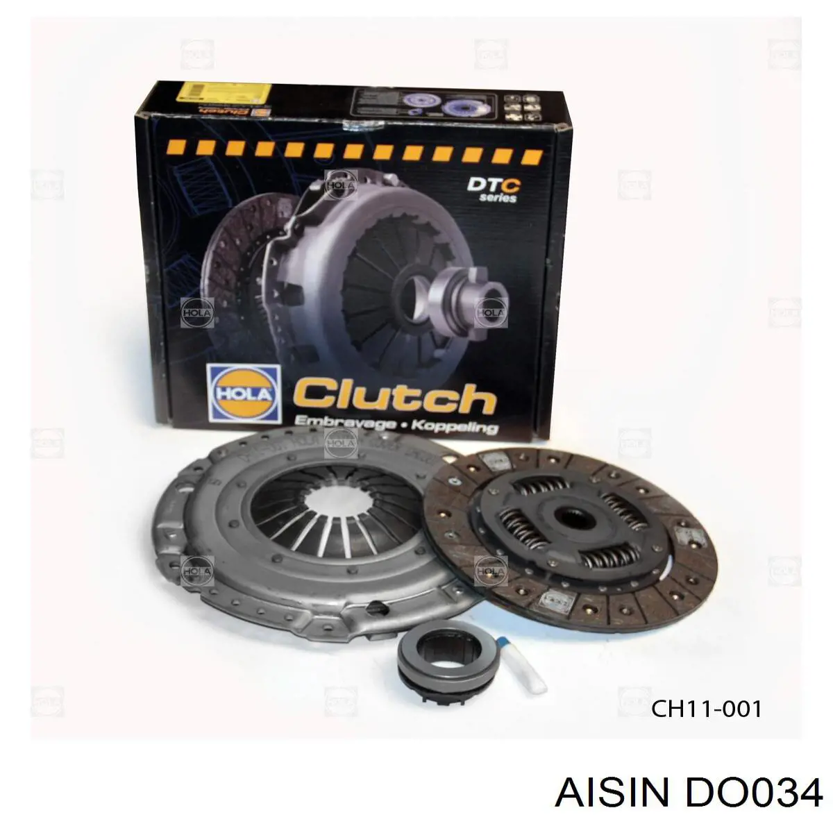 Disco de embrague DO034 Aisin