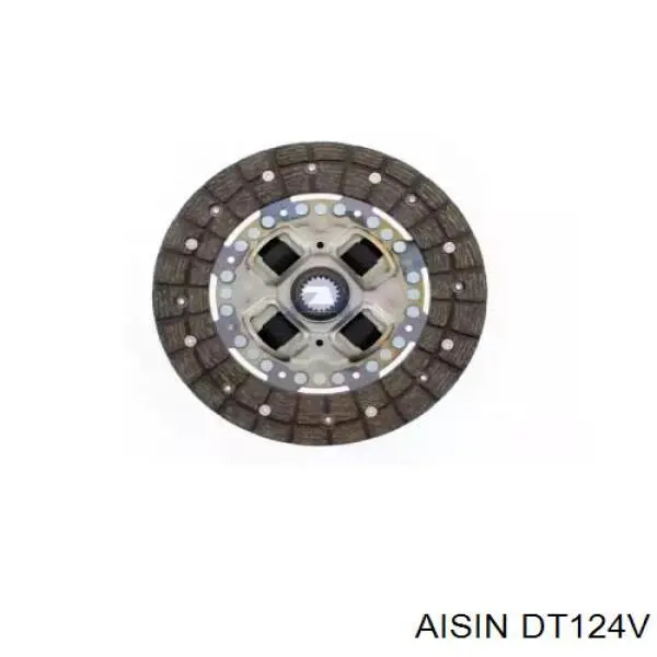 Embrague de disco Aisin DT124V