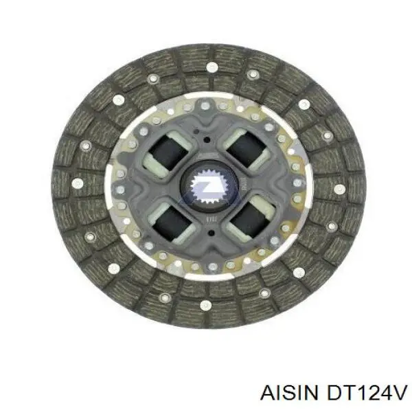 DT124V Aisin disco de embrague